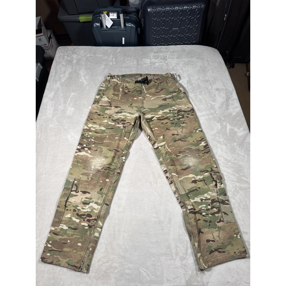 Massif Elements Pants Mens Size Large Multi Camo Flame Resistant